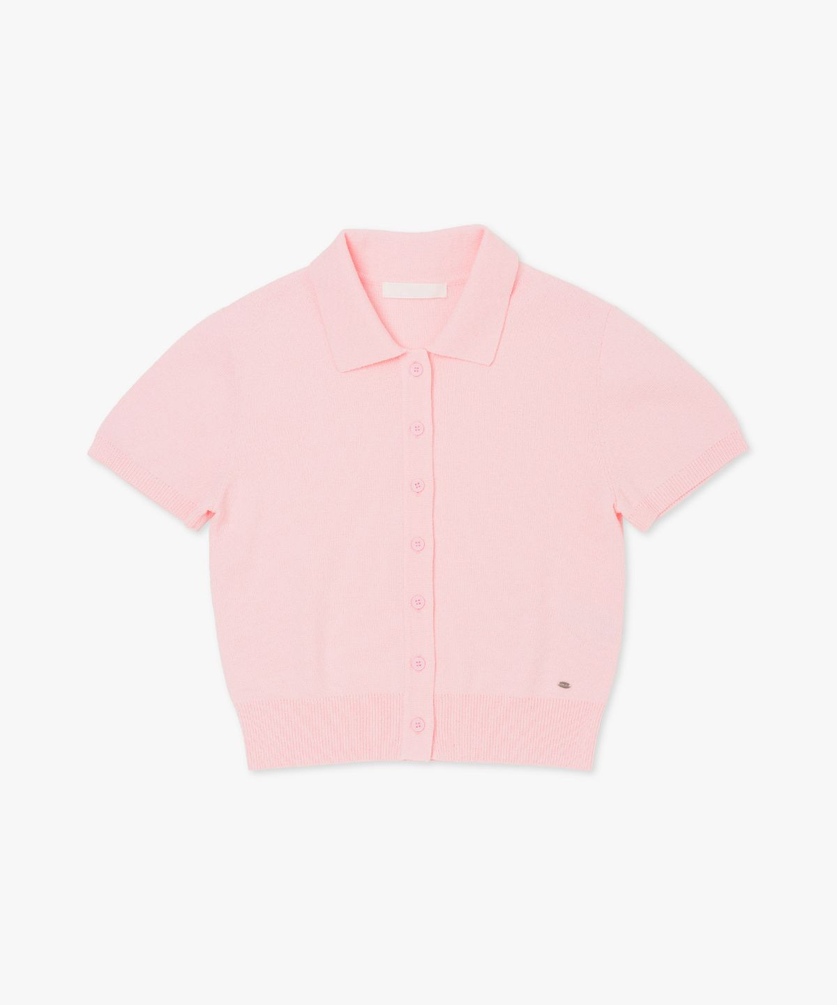 플랙 우먼(PLAC WOMEN) 카라 반팔 가디건_3colors