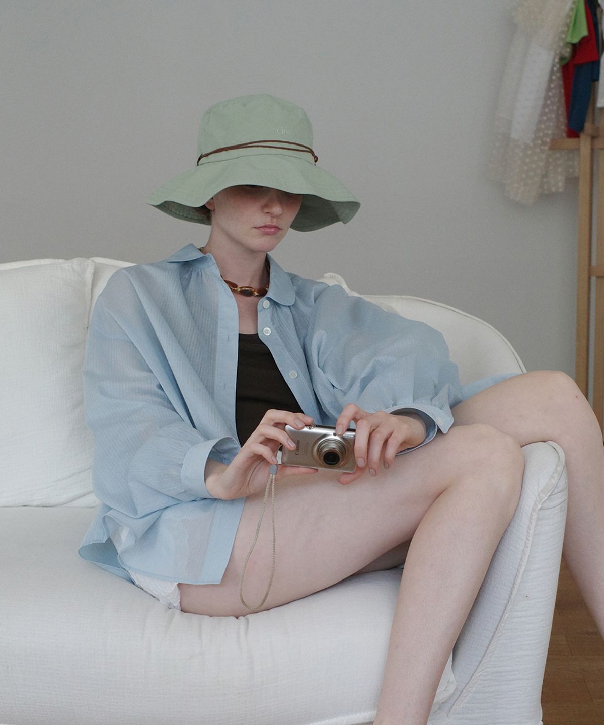 클로르(CLOR) BEADS SAFARI HAT - 5 colors
