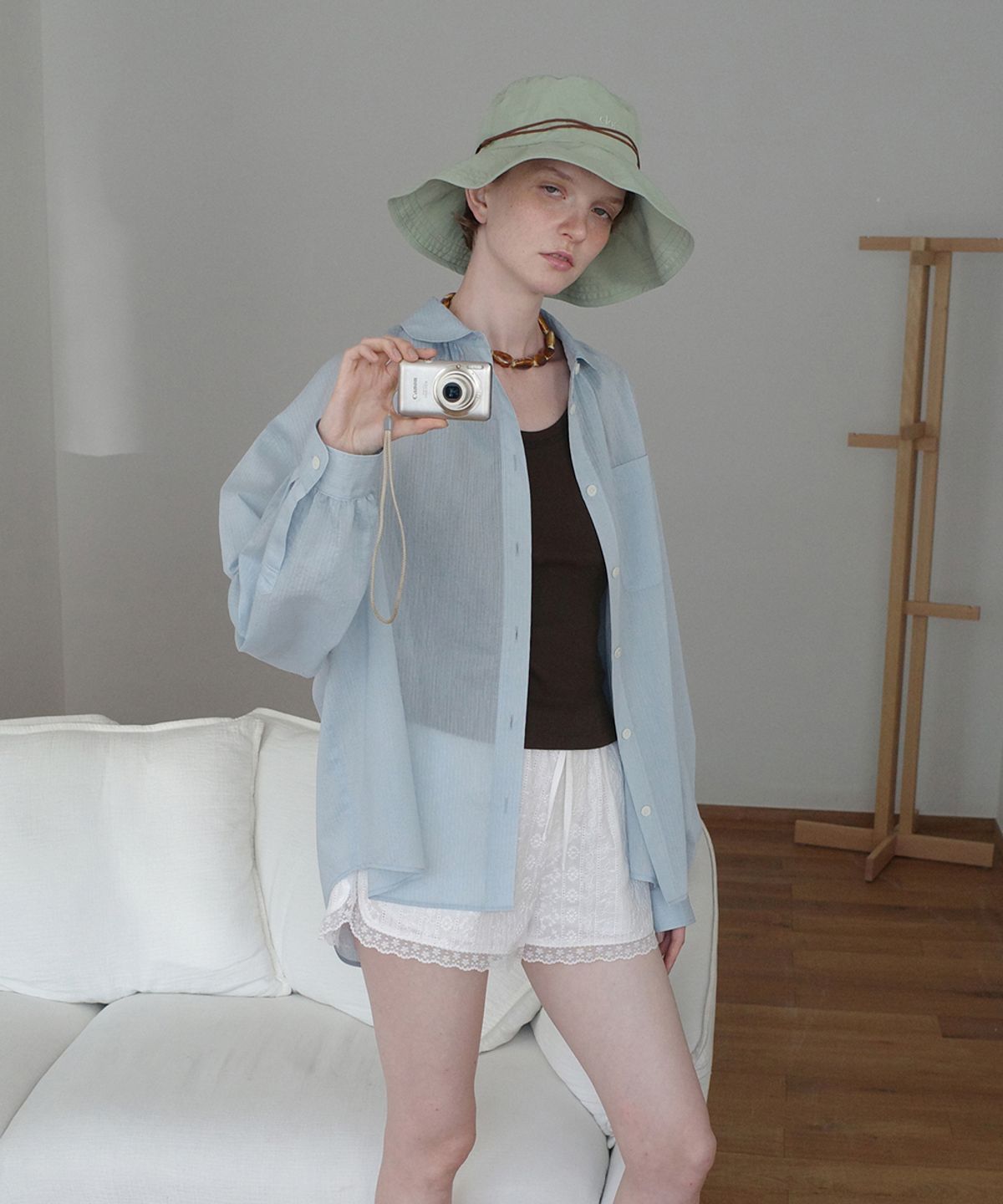 클로르(CLOR) BEADS SAFARI HAT - 5 colors