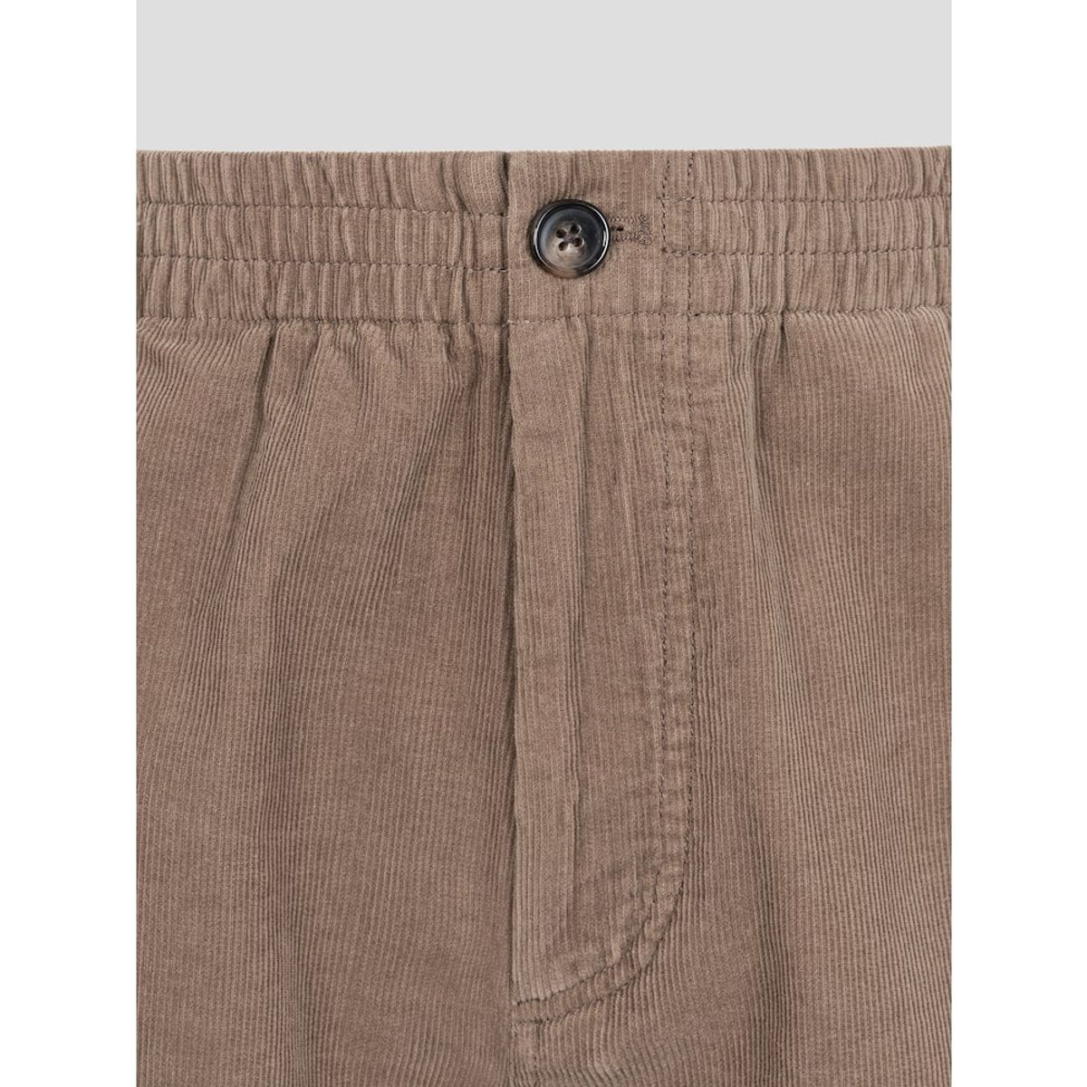 빈폴 멘(BEANPOLE MEN) 코듀로이 밴딩 하프 팬츠  베이지