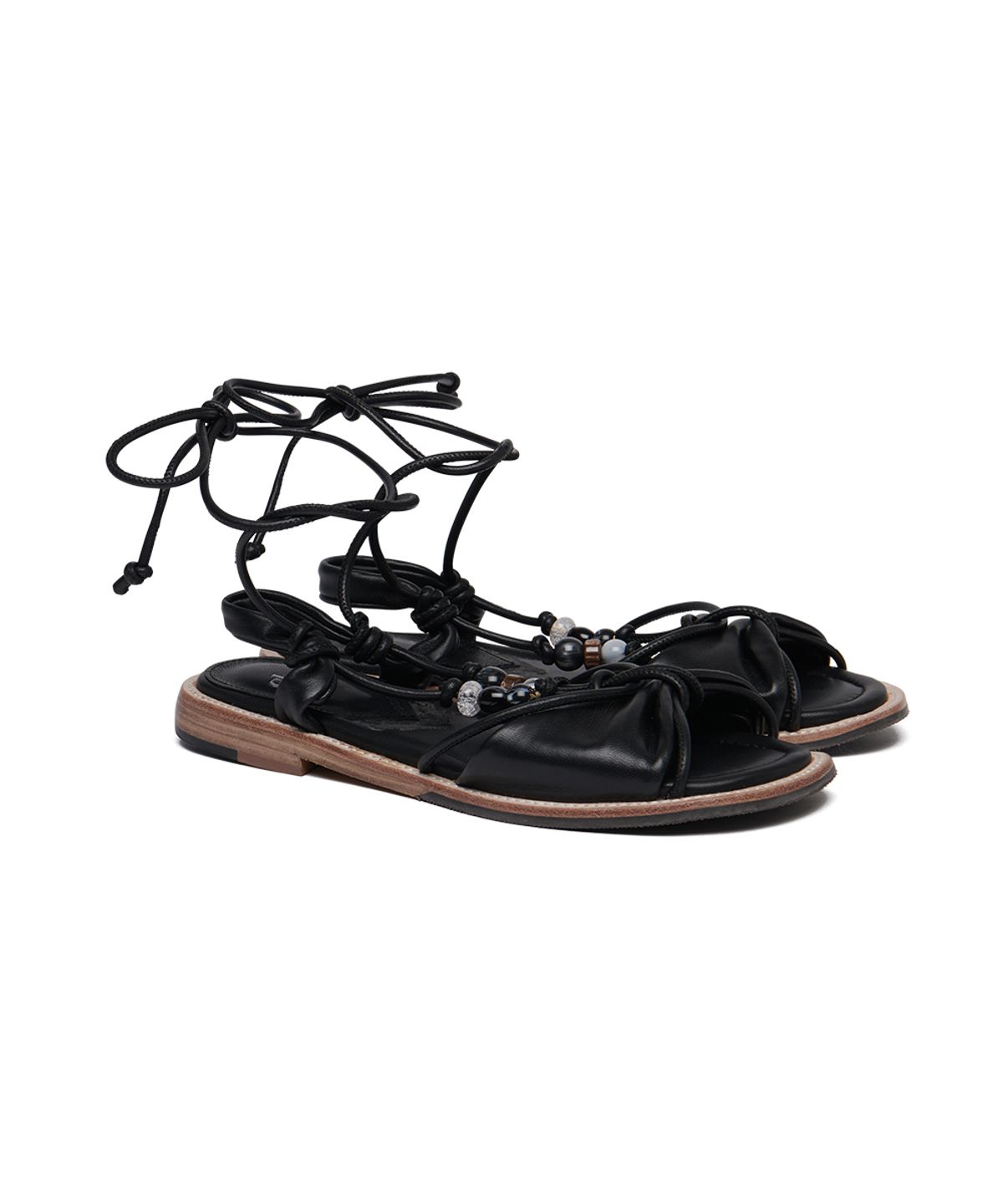 클로르(CLOR) BEADS KNOT SANDALS - 3 colors