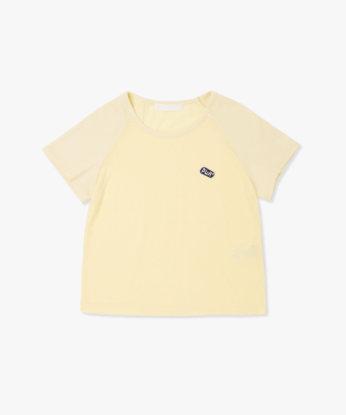 플랙 우먼(PLAC WOMEN) 스트라이프 래글런 미니 티셔츠_3colors