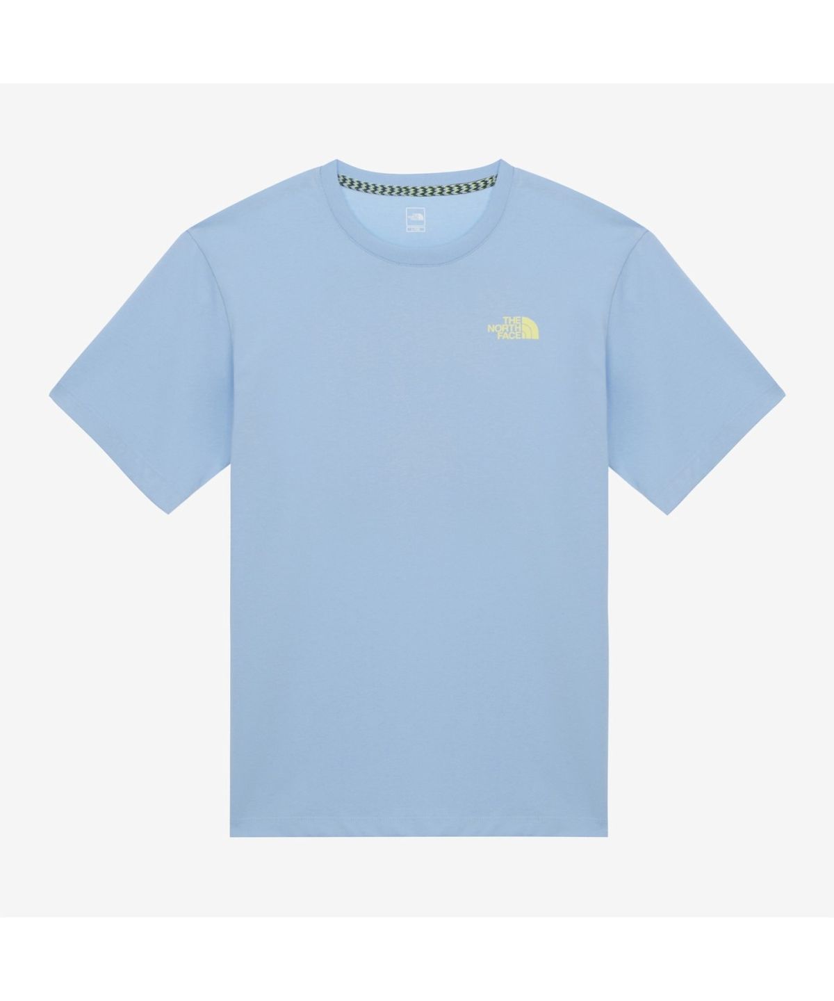 노스페이스(THE NORTH FACE) NT7UR52C 남성 에버그린 반팔 라운드티 2 ICE_BLUE