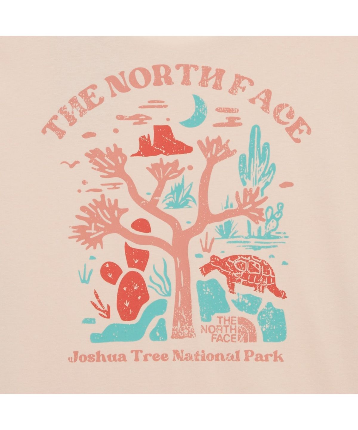 노스페이스(THE NORTH FACE) NT7UR51D 남성 에버그린 반팔 라운드티 1 PALE PEACH
