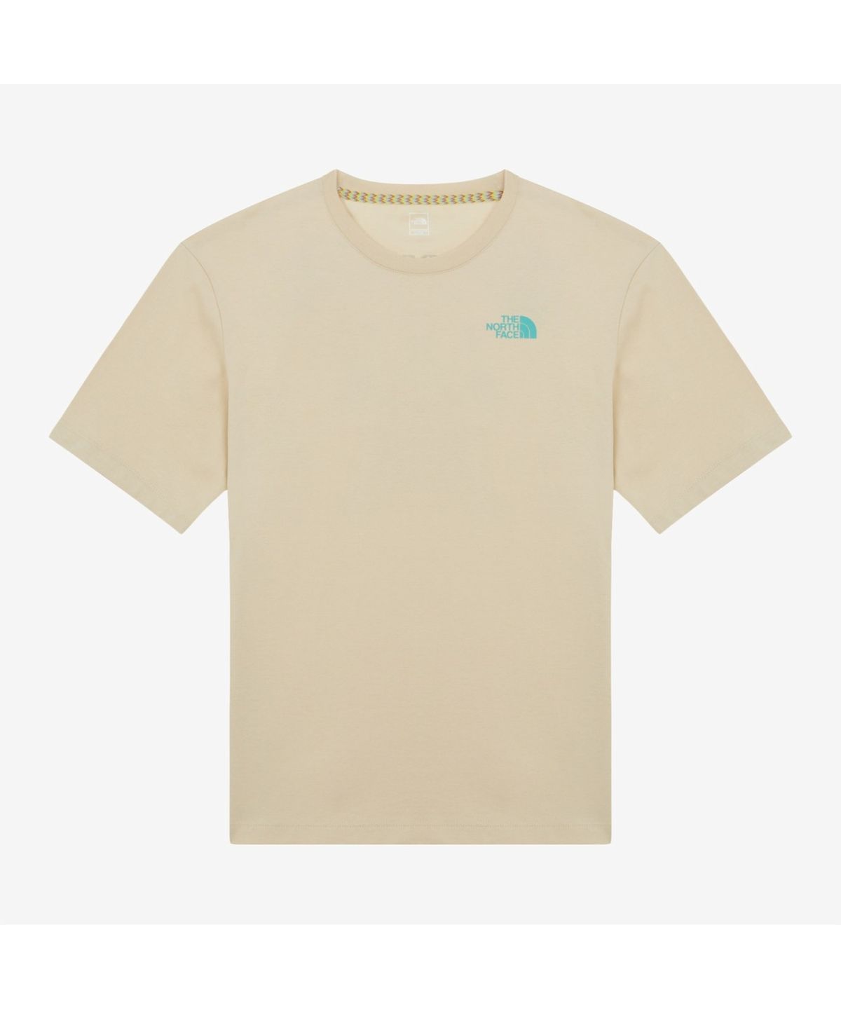 노스페이스(THE NORTH FACE) NT7UR51C 남성 에버그린 반팔 라운드티 1 BEIGE