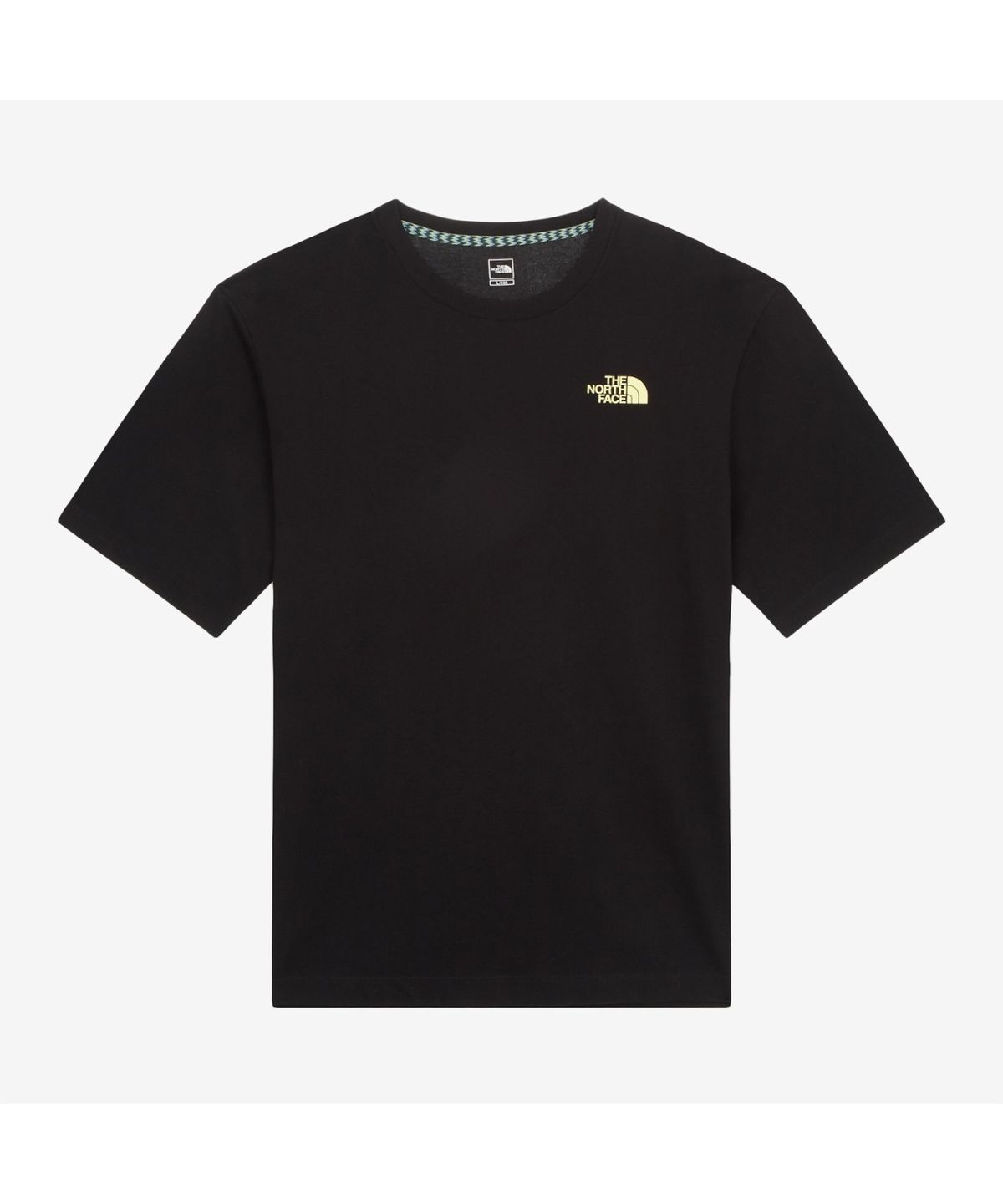 노스페이스(THE NORTH FACE) NT7UR51A 남성 에버그린 반팔 라운드티 1 BLACK