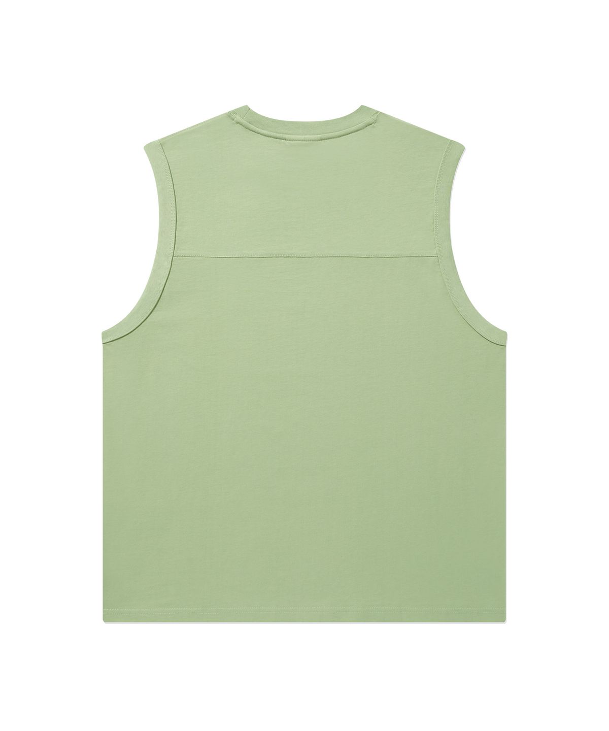 커버낫(COVERNAT) 아치 08 로고 슬리브리스 Light Green