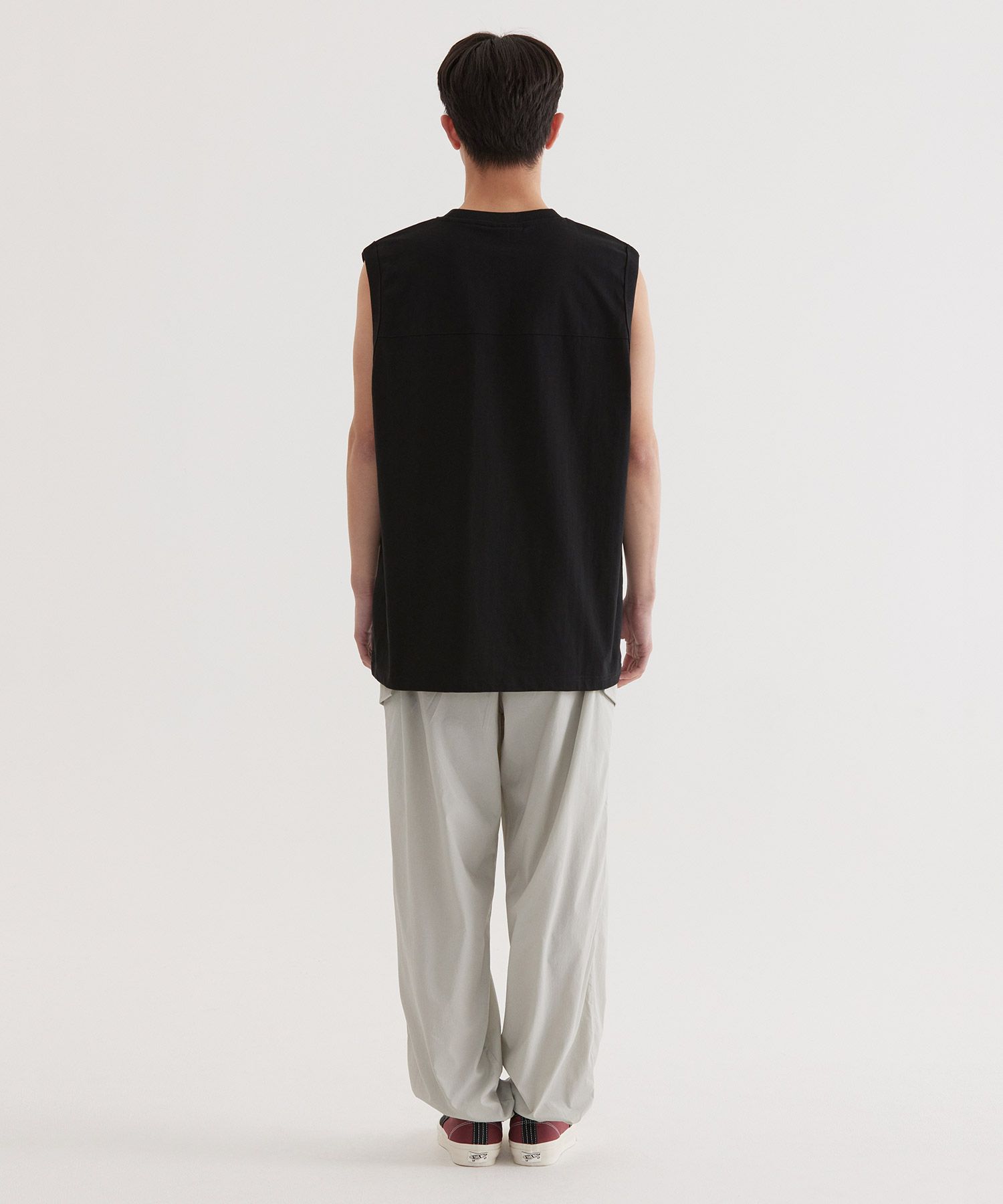 【COVERNAT】Arch 08 Logo Sleeveless Black MUSINSA | COVERNAT Arch 08 Logo Sleeveless Black