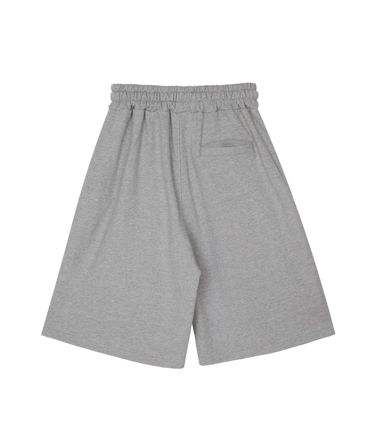 네더월드(NETHERWORLD) NETHERWORLD Bermuda Training Shorts Melange Gray
