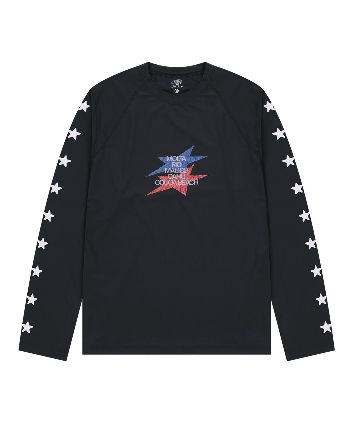 글랙(GLACK) GT155 스타라이크 긴팔 래쉬가드 (BLACK)