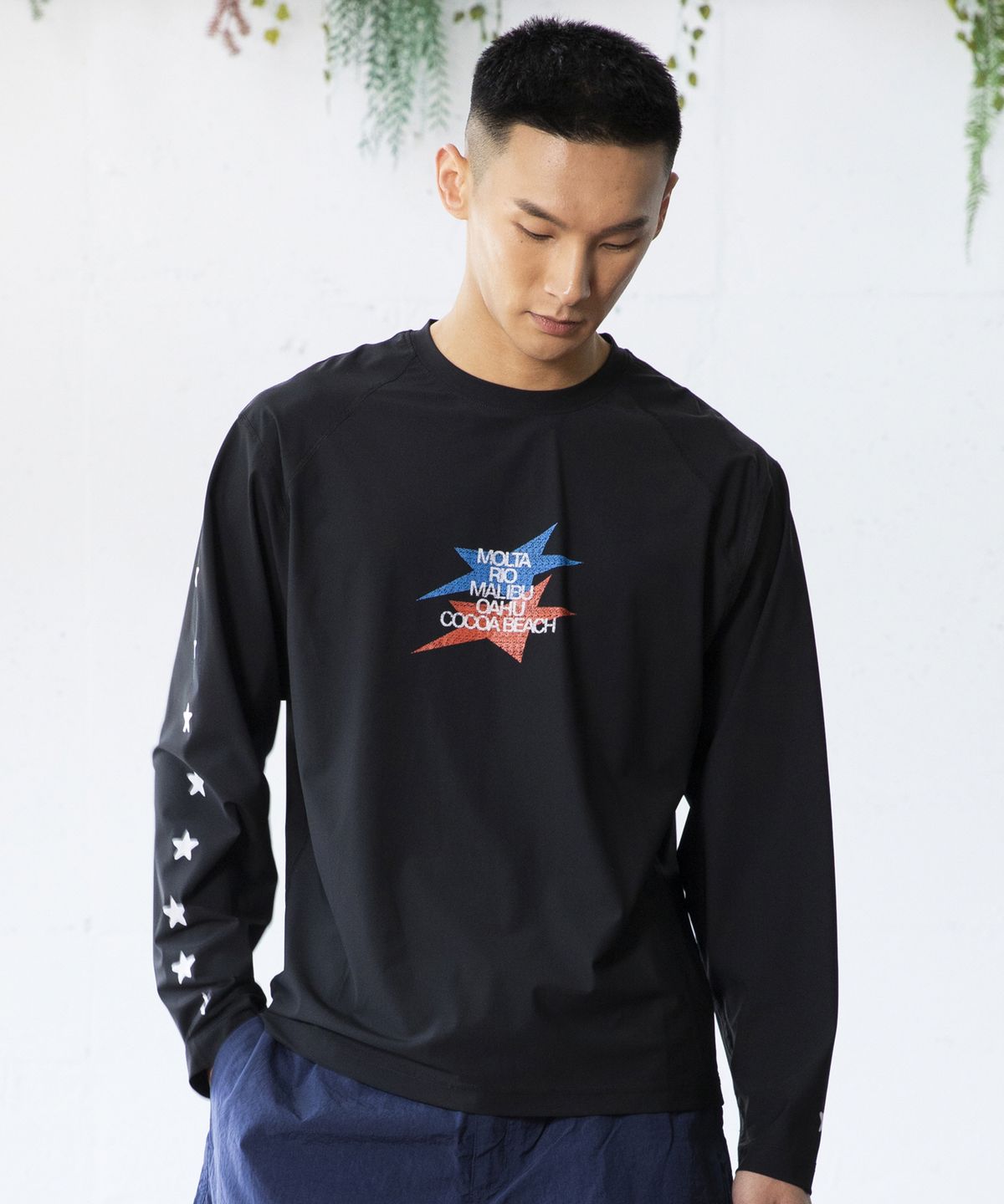 글랙(GLACK) GT155 스타라이크 긴팔 래쉬가드 (BLACK)