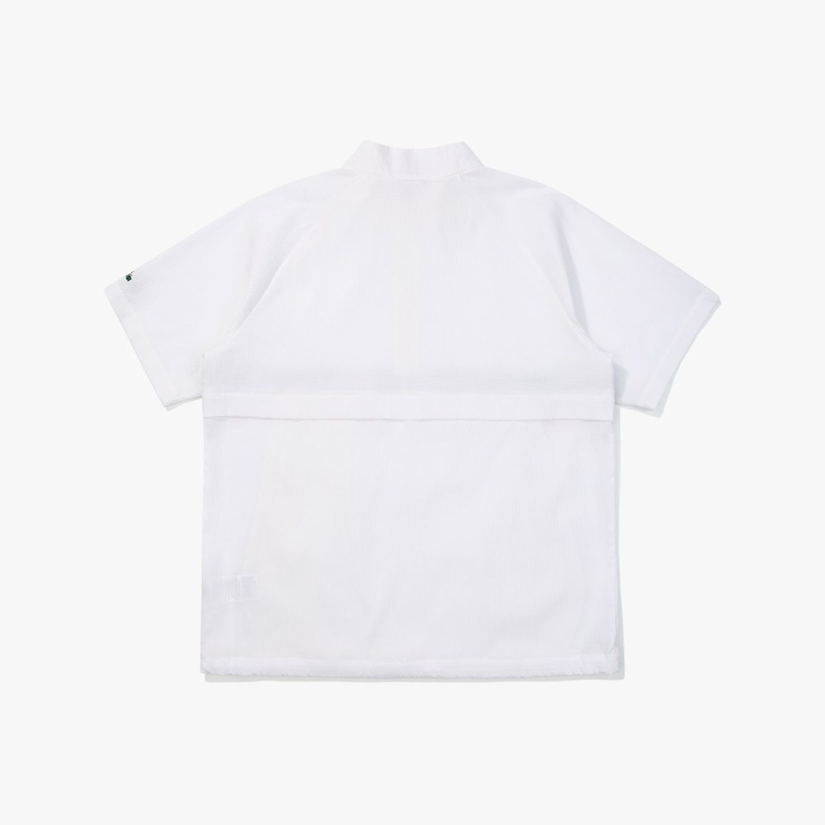 디아도라(diadora) 시어서커 반팔 아노락 OFF WHITE