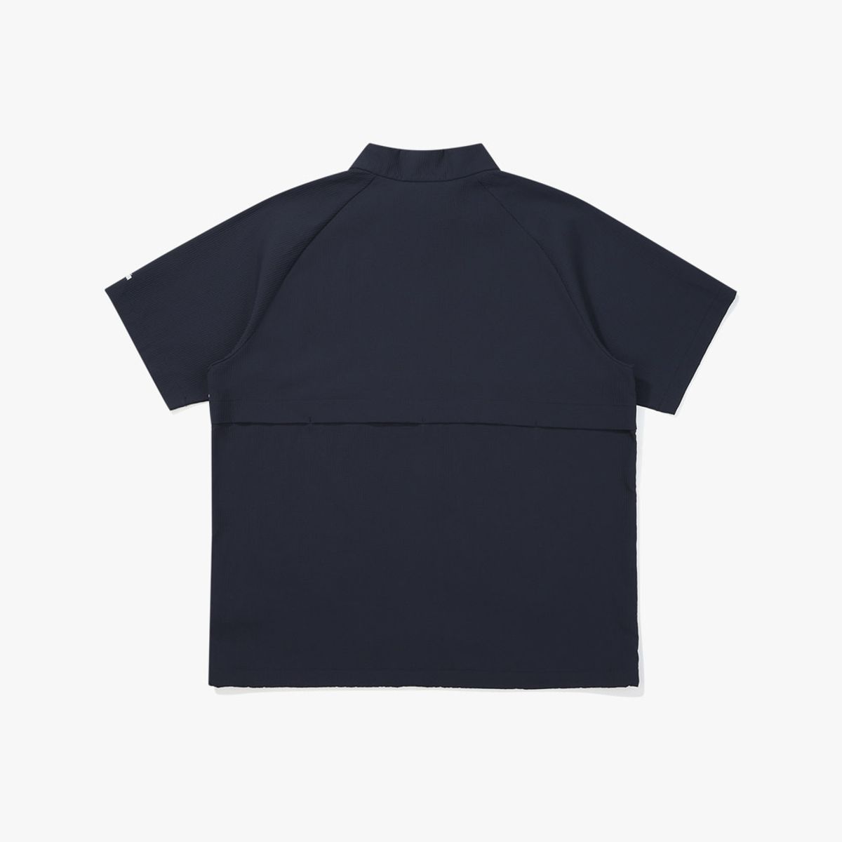 디아도라(diadora) 시어서커 반팔 아노락 NAVY