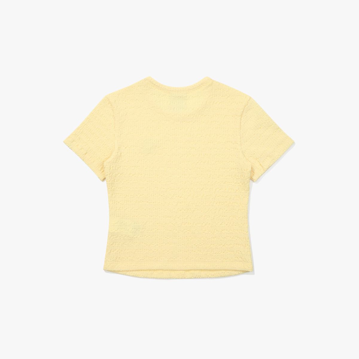 디아도라(diadora) 링클 베이직 반팔 티셔츠 YELLOW