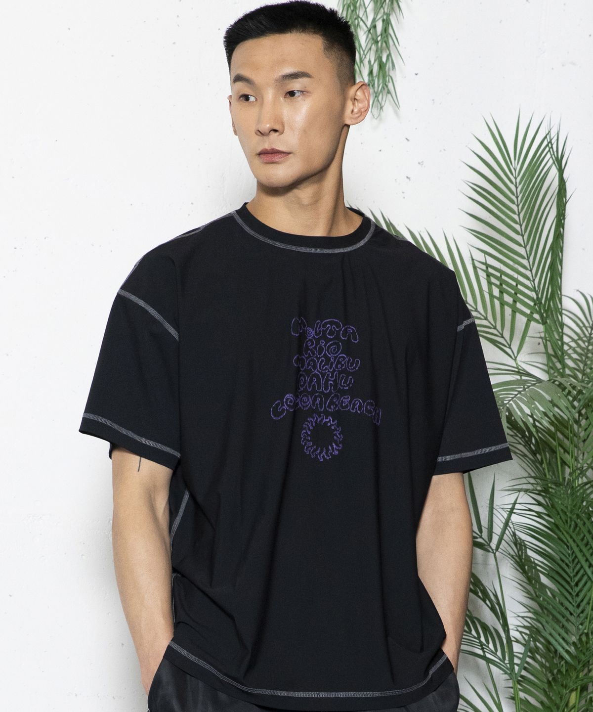 글랙(GLACK) GT151 몰타 반팔 래쉬가드 (BLACK)