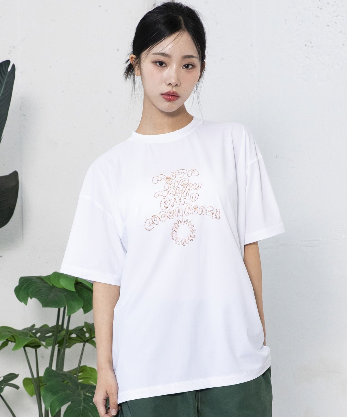 글랙(GLACK) GT151 몰타 반팔 래쉬가드 (WHITE)