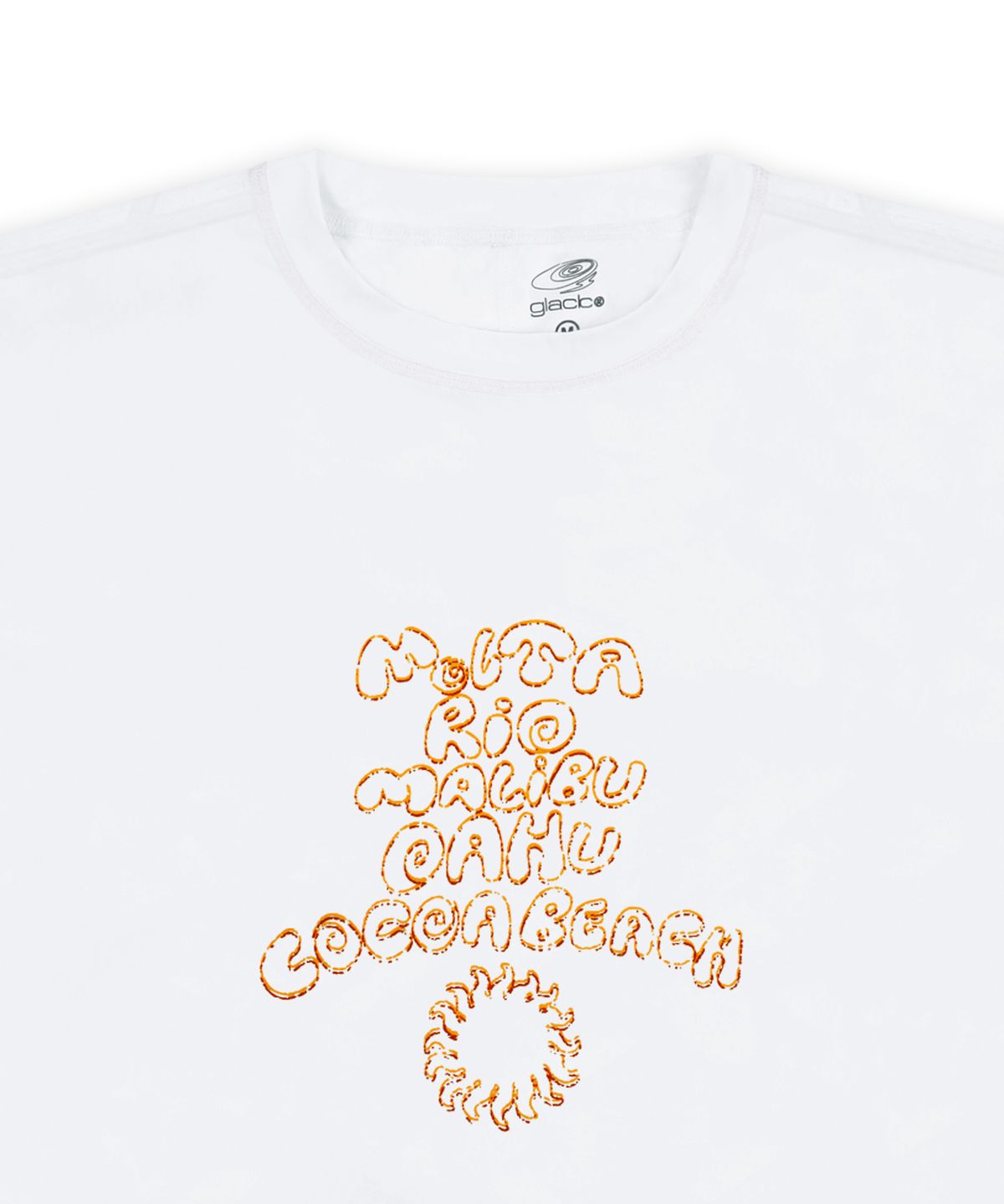 글랙(GLACK) GT151 몰타 반팔 래쉬가드 (WHITE)