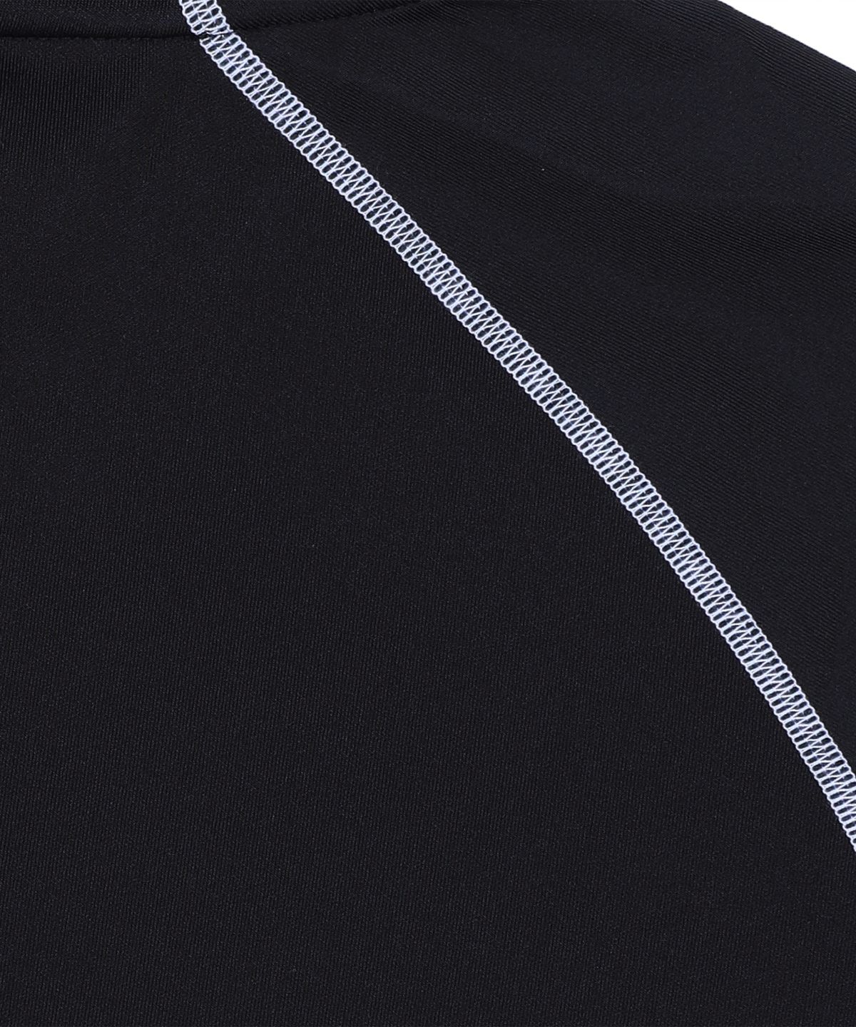 글랙(GLACK) GT153 소든 반팔집업 래쉬가드 (BLACK)