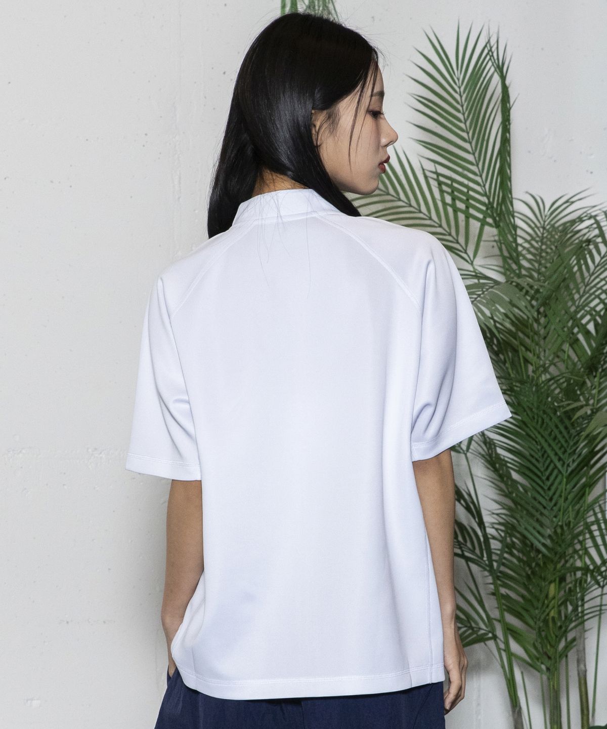 글랙(GLACK) GT153 소든 반팔집업 래쉬가드 (WHITE)