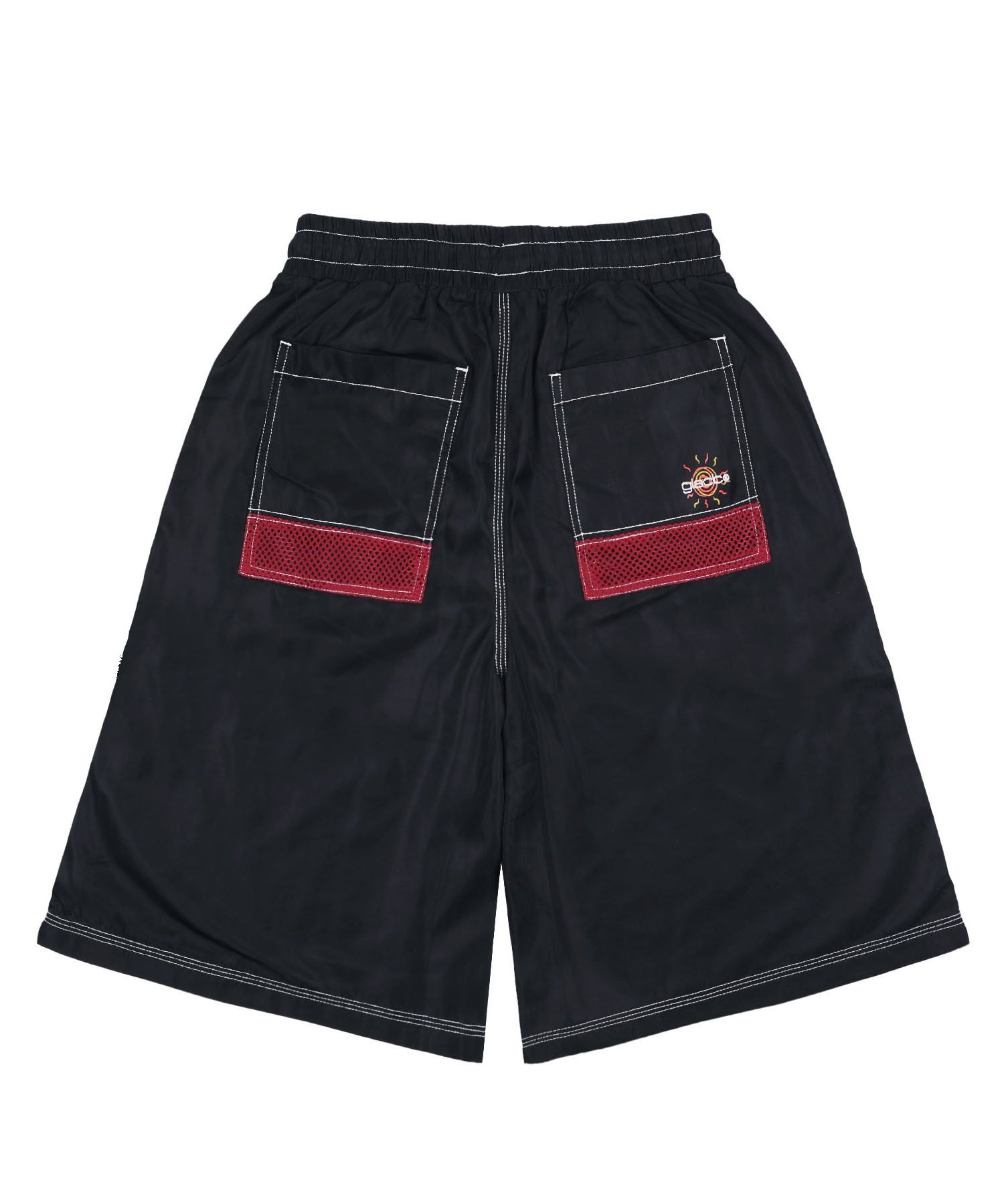 [GLACK] GHP026 Stitch Point Mesh Pocket Pants /追跡付 MUSINSA | GLACK GHP026 Stitch Point Mesh Pocket Pants (BLACK)