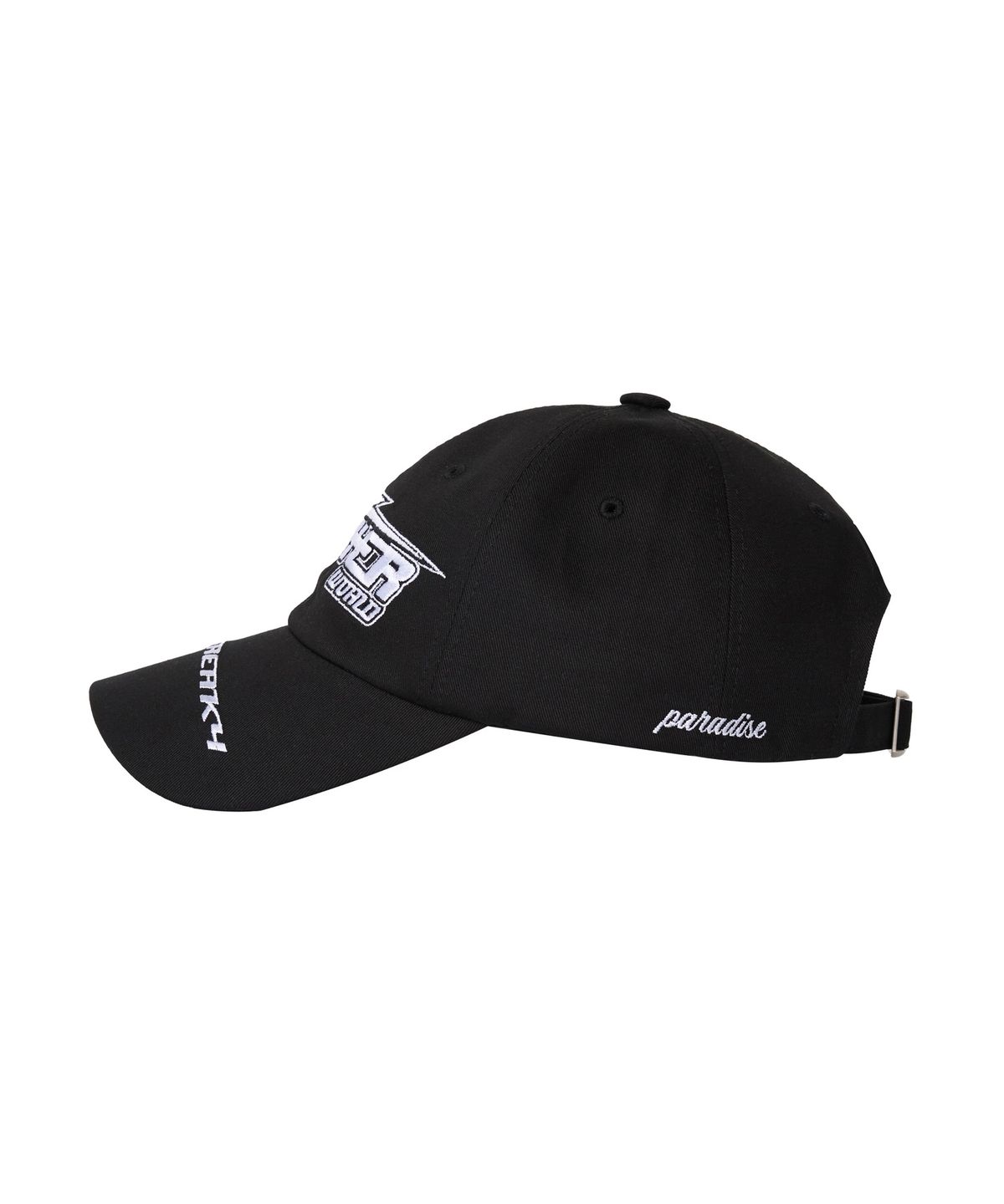 네더월드(NETHERWORLD) NETHERWORLD Motorcycle Ball Cap Black