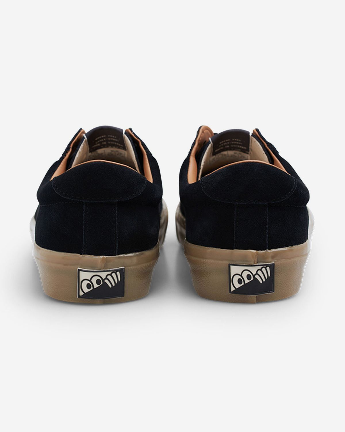 라스트리조트(LAST RESORT) VM001 SUEDE LO [BLACK/GUM]