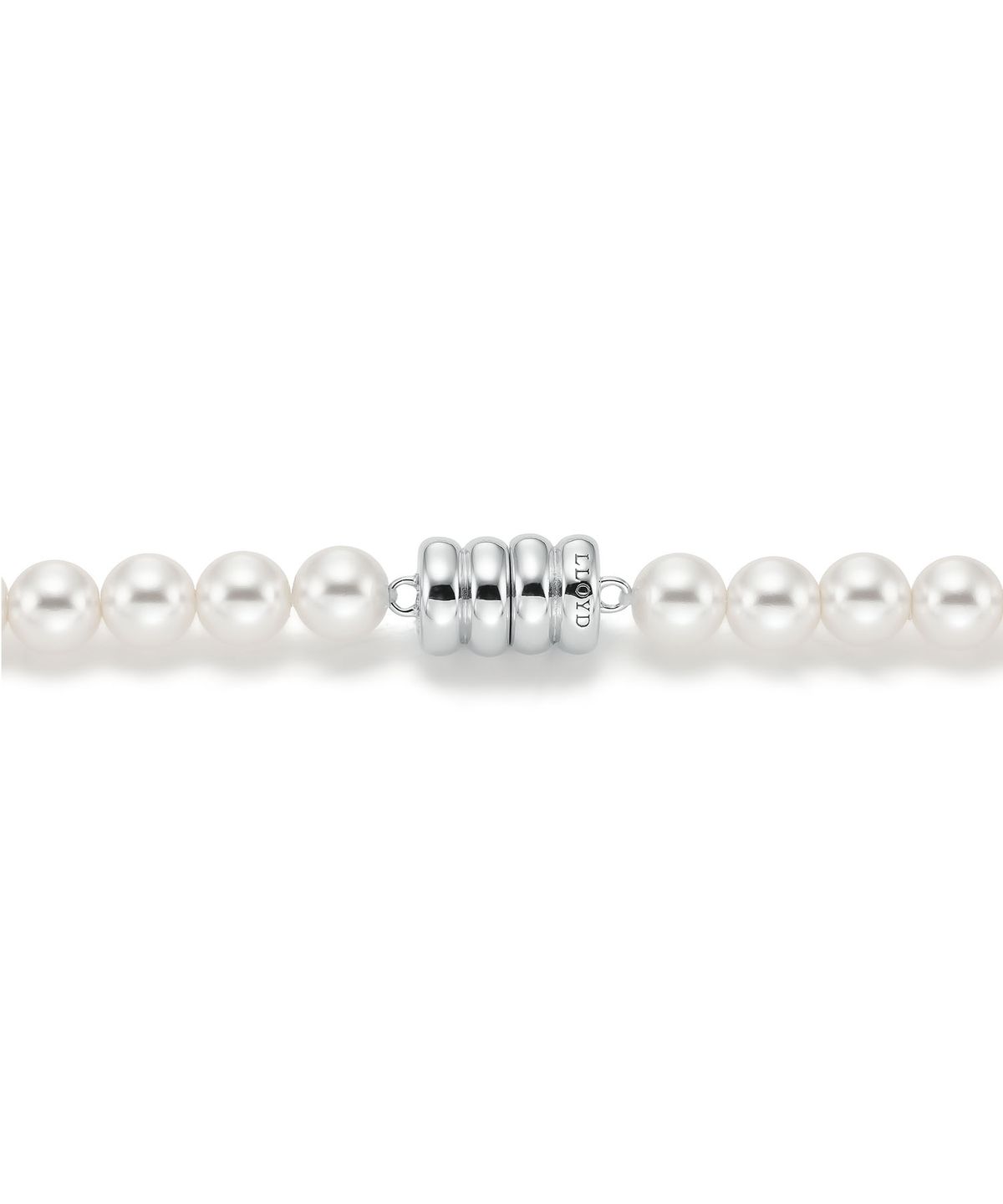 로이드(LLOYD) 고드롱 마그넷  크림화이트 진주 목걸이(5mm) LLNS25233S