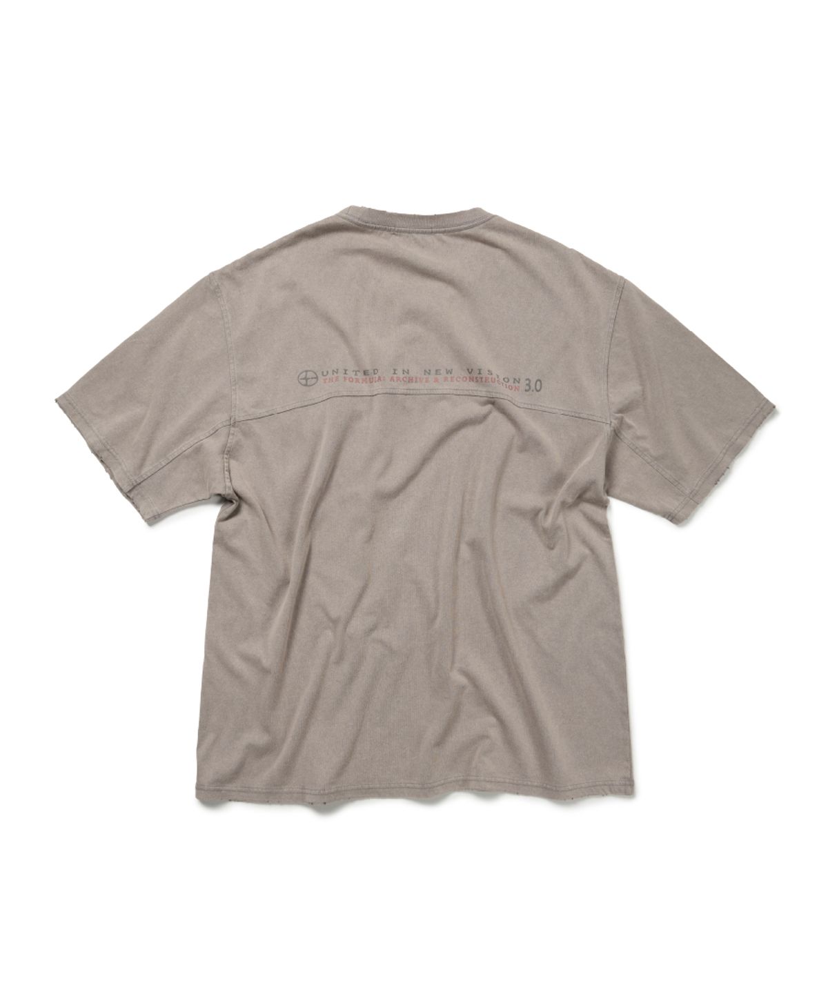 이티씨이(ETCE) WASHED FORMULA POCKET TEE (GRAY)