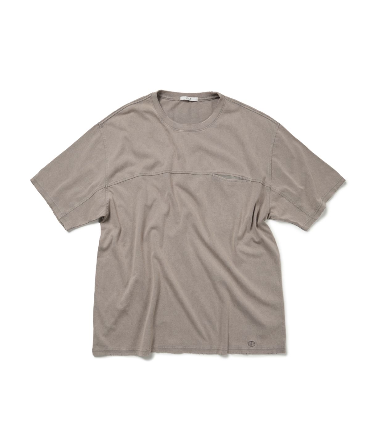 이티씨이(ETCE) WASHED FORMULA POCKET TEE (GRAY)