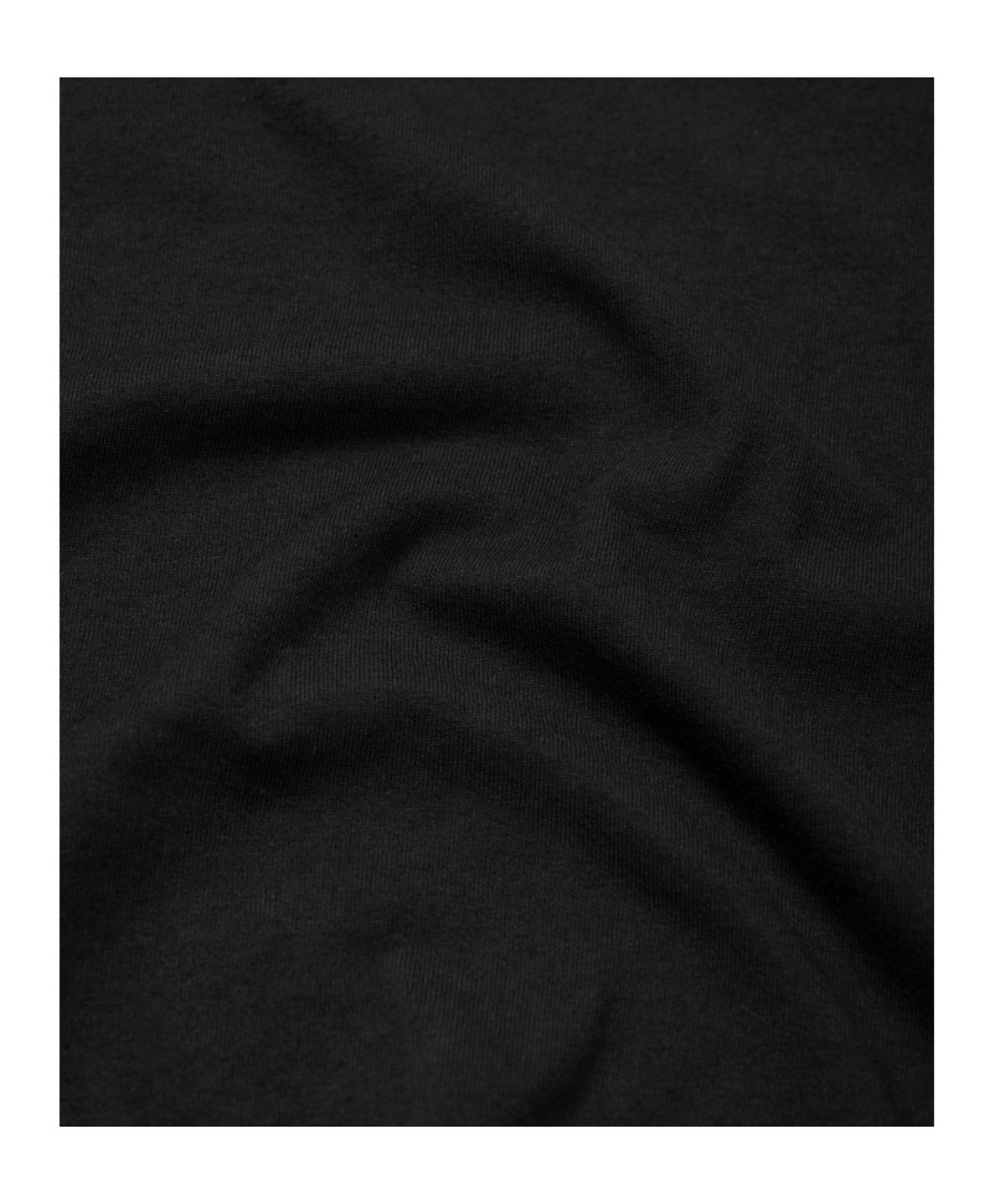 이티씨이(ETCE) DOUBLE NECK LAYERED T-SHIRT (BLACK)