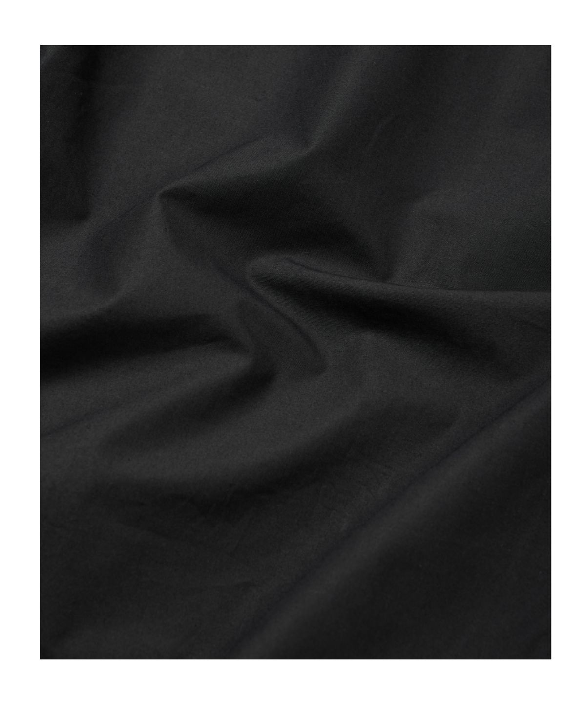 이티씨이(ETCE) PANEL HALF ZIP SHIRT (BLACK)