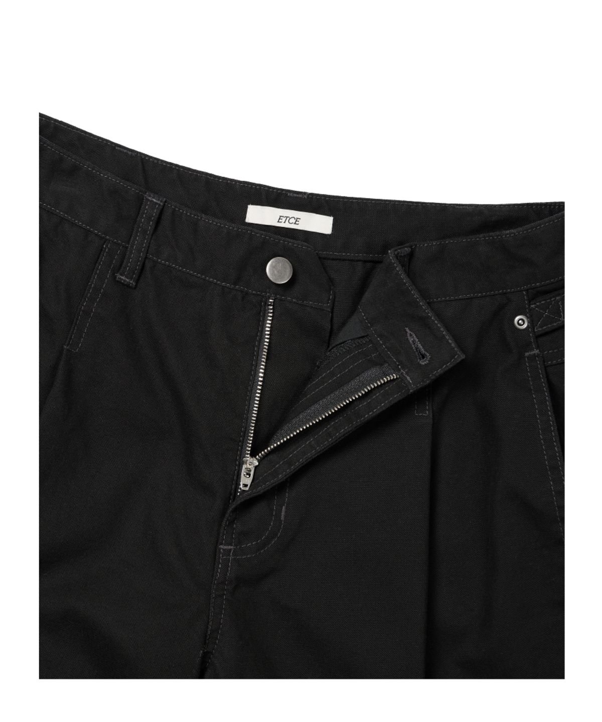 이티씨이(ETCE) DART BERMUDA SHORTS (BLACK)