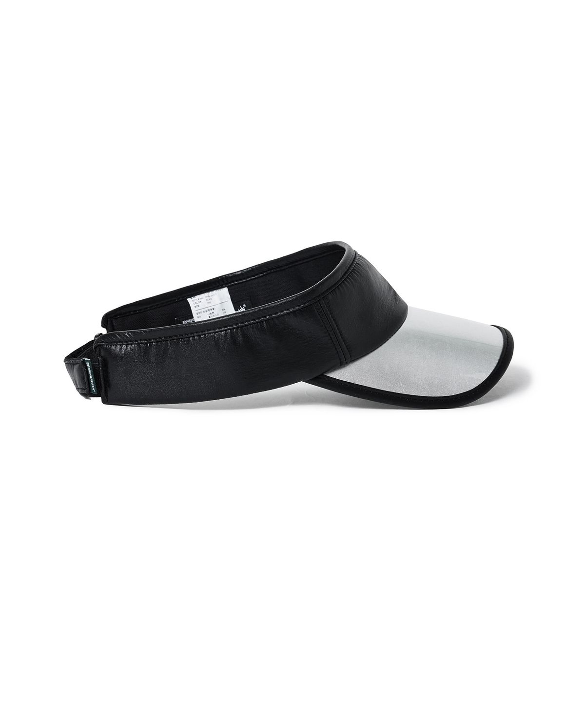 브라운브레스 키즈(BROWNBREATH KIDS) KIDS TAG SUN VISOR - BLACK