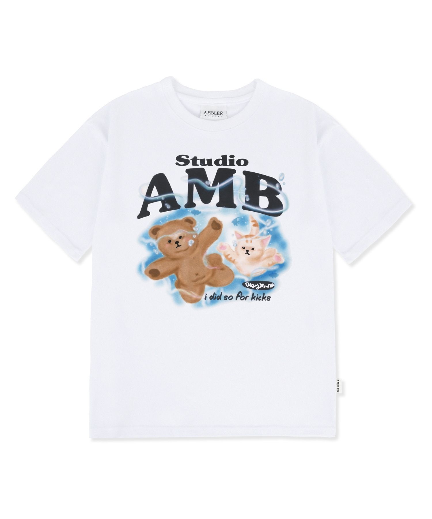 【AMBLER】 Underwater Graphic Short-Sleeved T-Shirt AS1221 MUSINSA | AMBLER Underwater Graphic Short Sleeve T-Shirt