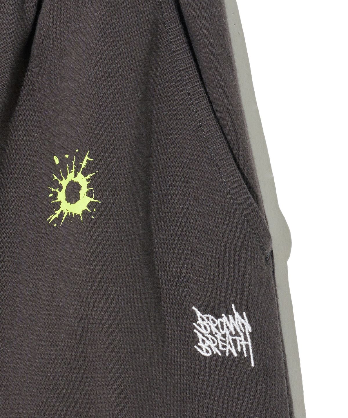 브라운브레스 키즈(BROWNBREATH KIDS) KIDS WASHING SHORTS - CHARCOAL