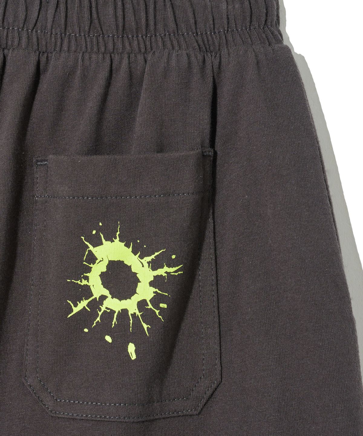 브라운브레스 키즈(BROWNBREATH KIDS) KIDS WASHING SHORTS - CHARCOAL