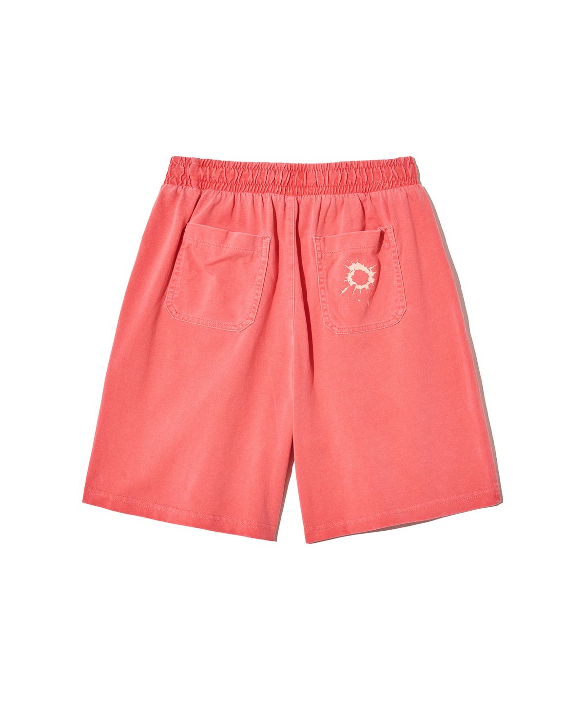 브라운브레스 키즈(BROWNBREATH KIDS) KIDS PIGMENT WASHING SHORTS - PINK