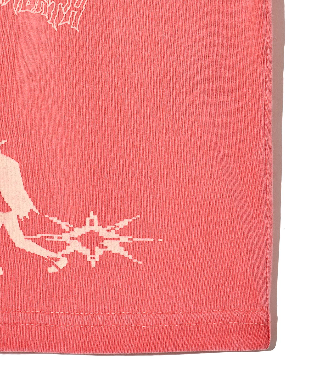 브라운브레스 키즈(BROWNBREATH KIDS) KIDS PIGMENT WASHING SHORTS - PINK