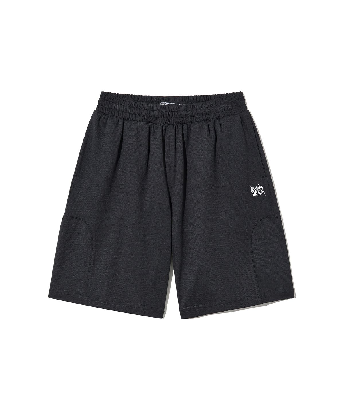 브라운브레스 키즈(BROWNBREATH KIDS) KIDS JERSEY MESH SHORTS - BLACK