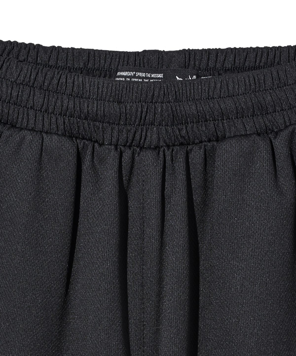 브라운브레스 키즈(BROWNBREATH KIDS) KIDS JERSEY MESH SHORTS - BLACK