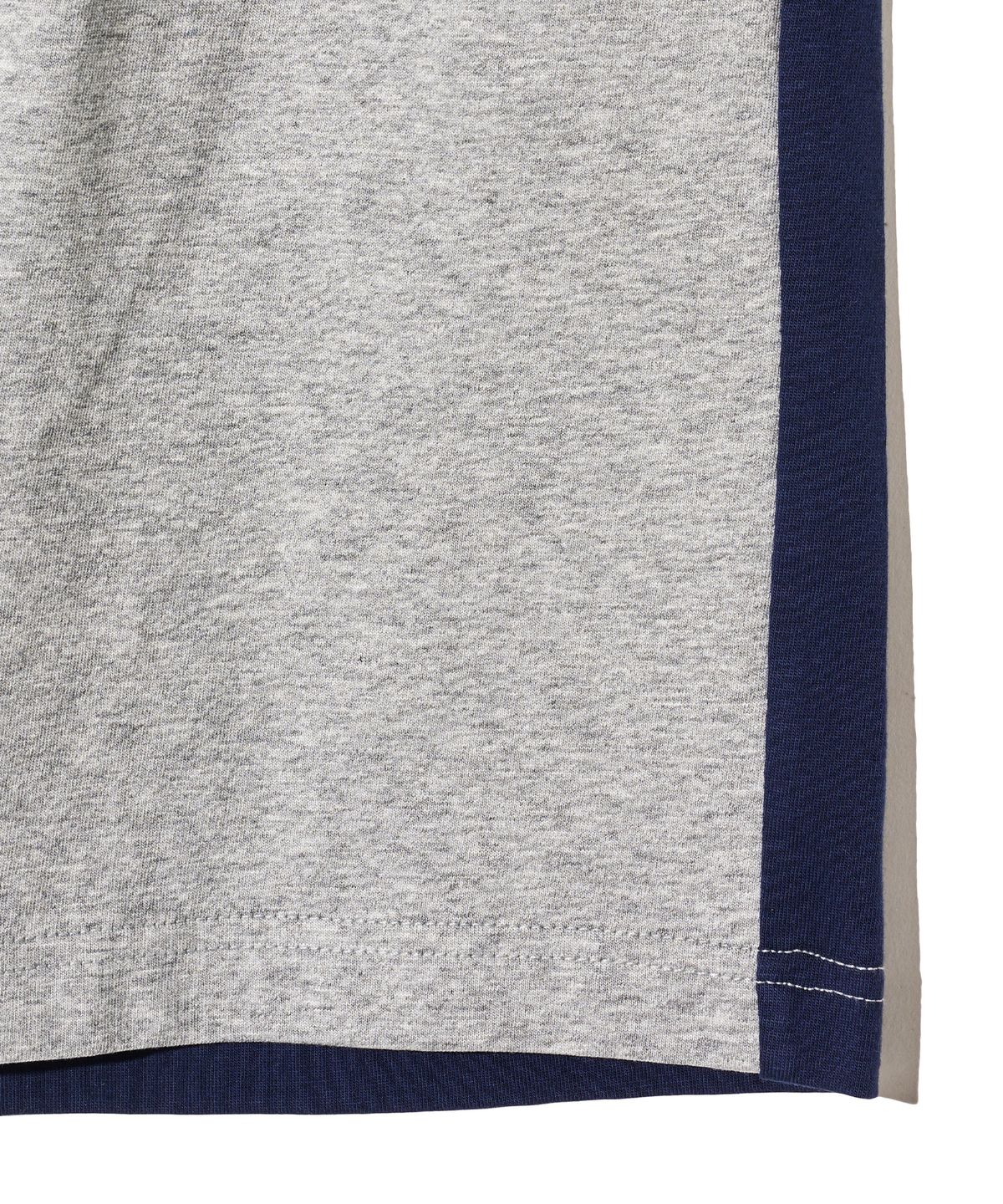 브라운브레스 키즈(BROWNBREATH KIDS) KIDS TAG 2TONE SHORTS - MELANGE GREY