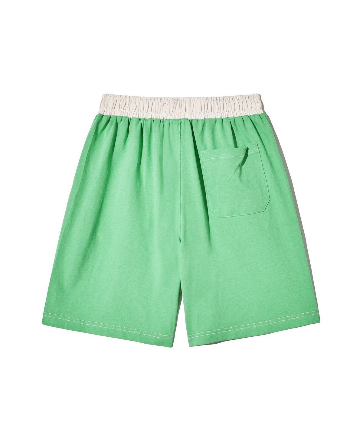 브라운브레스 키즈(BROWNBREATH KIDS) KIDS TAG 2TONE SHORTS - IVORY