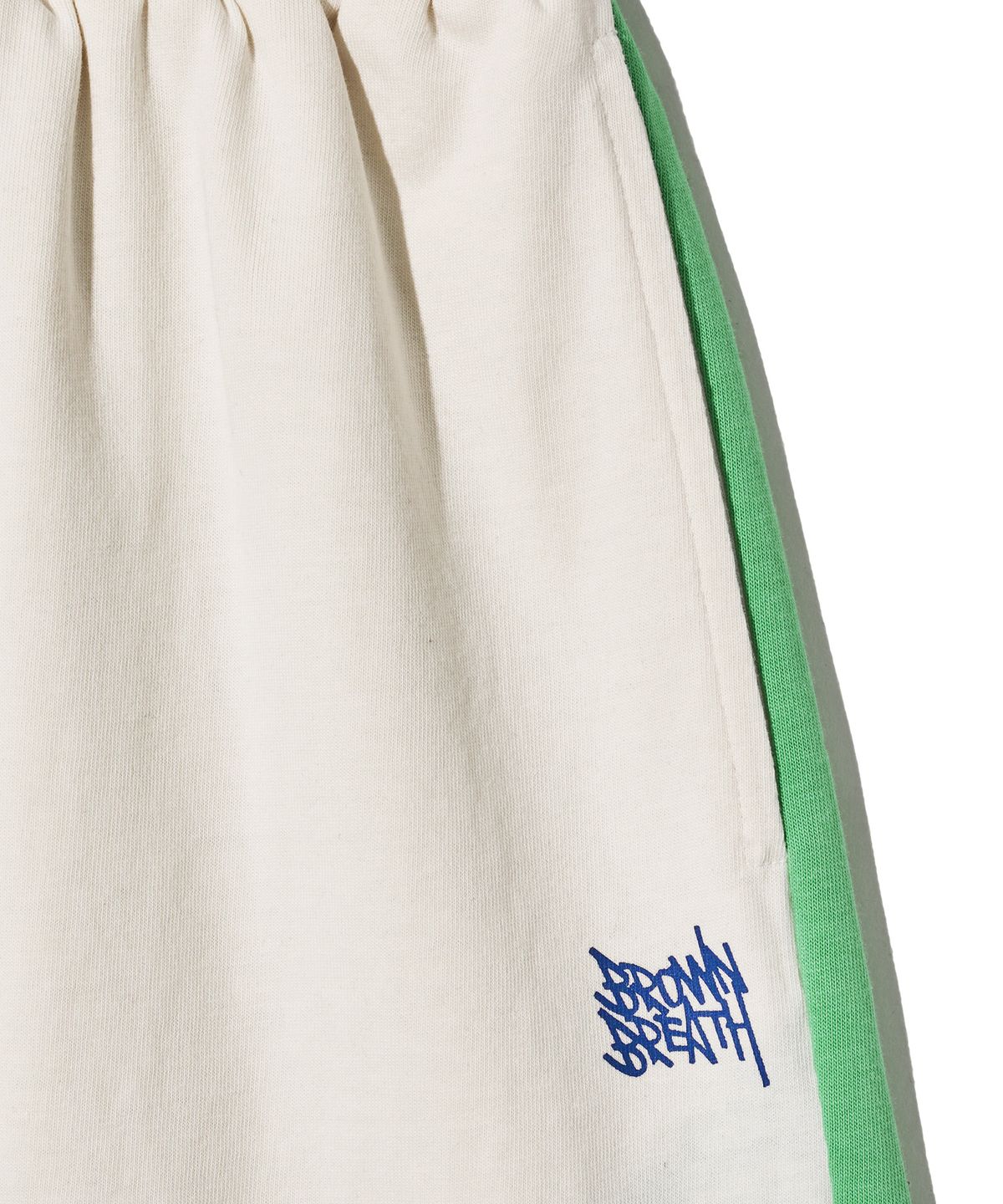 브라운브레스 키즈(BROWNBREATH KIDS) KIDS TAG 2TONE SHORTS - IVORY