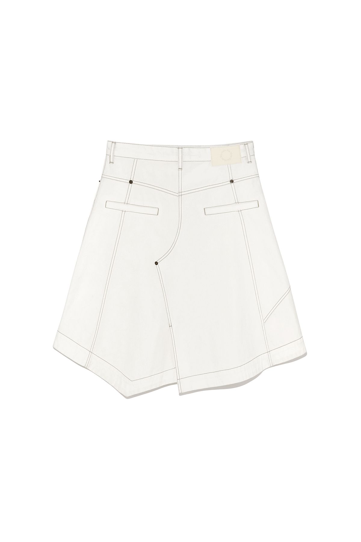 無料配送 ◆ MATIN KIM ◆ DENIM MIXED FLARE SKIRT MUSINSA公式 | MATIN KIM [追加20％OFF] DENIM MIXED FLARE