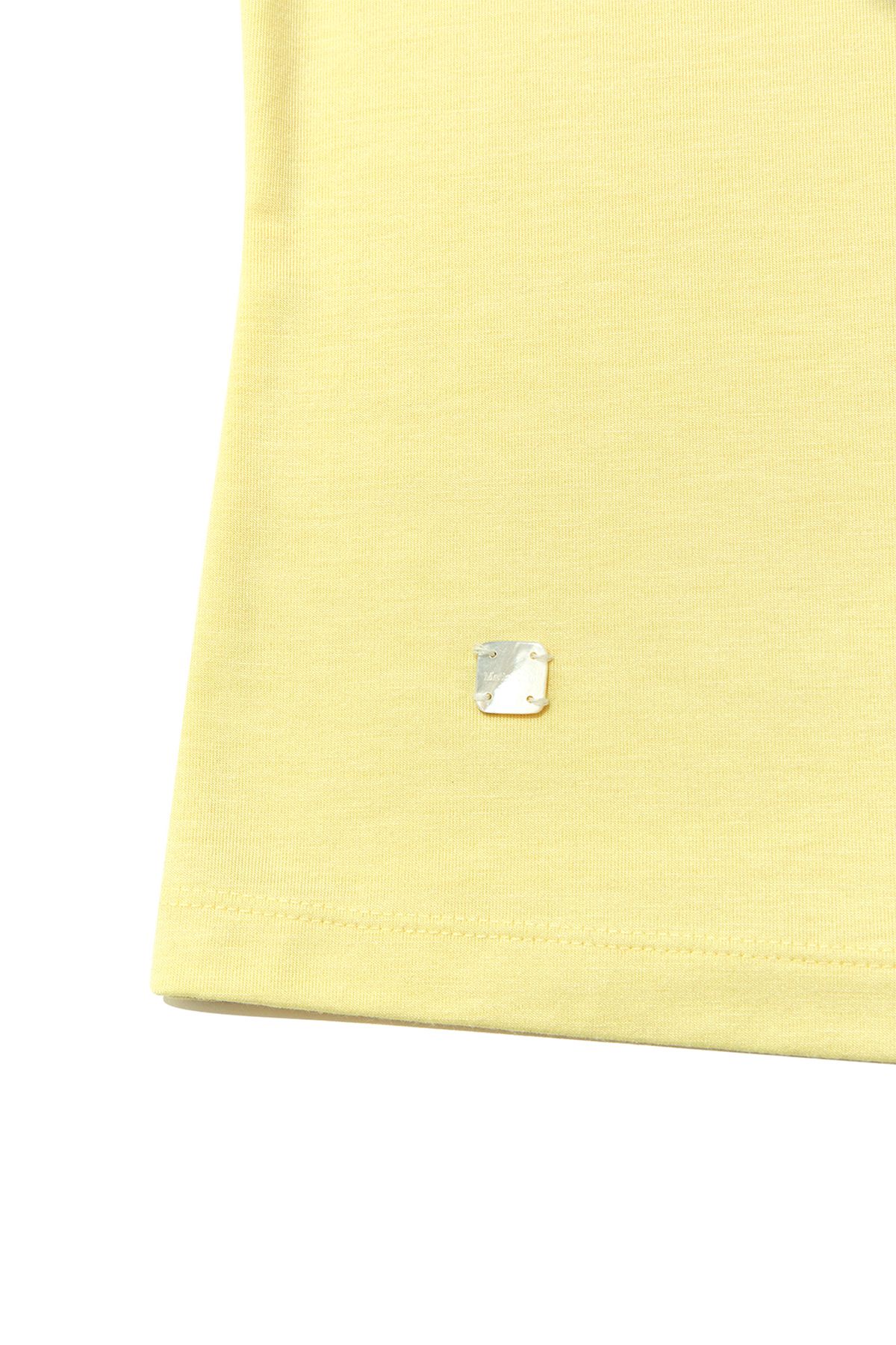 ★Matin Kim★ UNBALANCE TIED SHIRRING TOP IN LIGHT YELLOW MUSINSA | MATIN KIM UNBALANCE TIED SHIRRING TOP IN LIGHT YELLOW