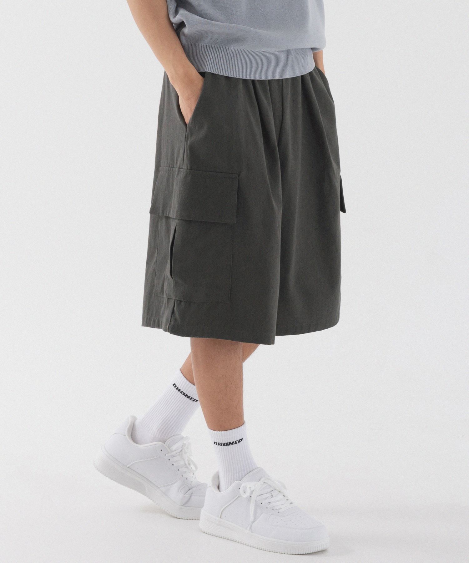 【BAON】[unisex] Platney Cotton Cargo Bermuda Pants MUSINSA | PIANER [2 PACK] Bio Cotton Cargo Bermuda Pants (4