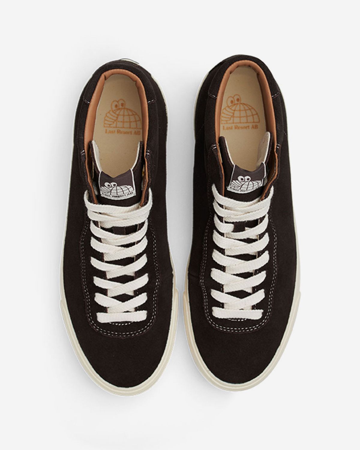 라스트리조트(LAST RESORT) VM001 SUEDE HI [COFFEE BEAN/WHITE]