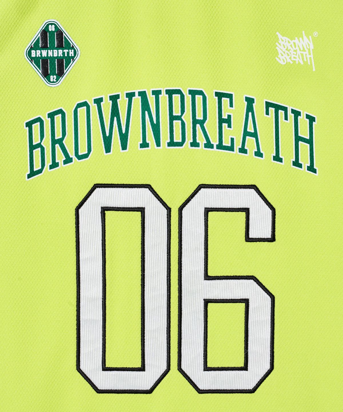 브라운브레스 키즈(BROWNBREATH KIDS) KIDS GIRL MESH ONEPIECE - LIME