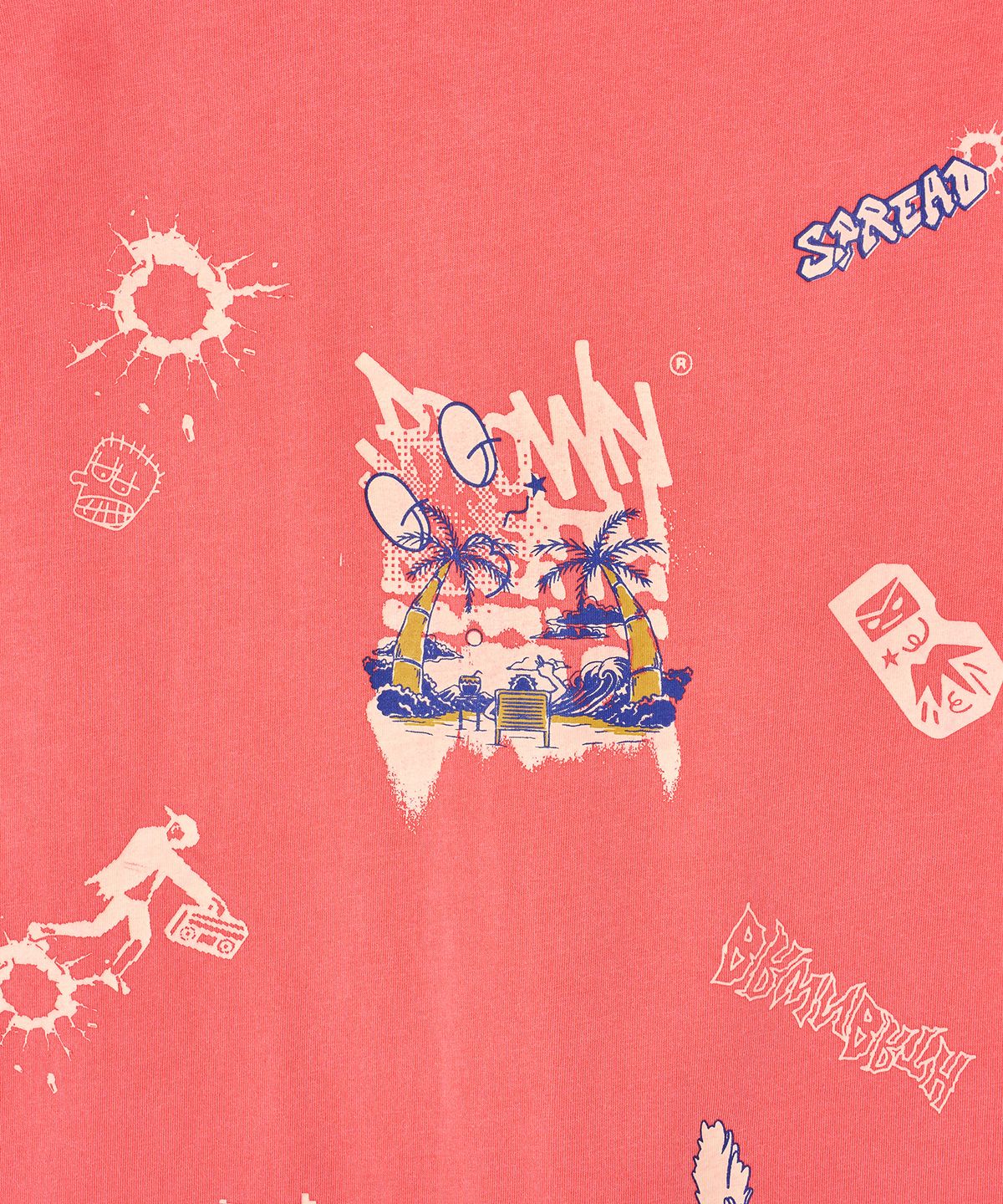 브라운브레스 키즈(BROWNBREATH KIDS) KIDS PIGMENT WASHING SLEEVELESS - PINK