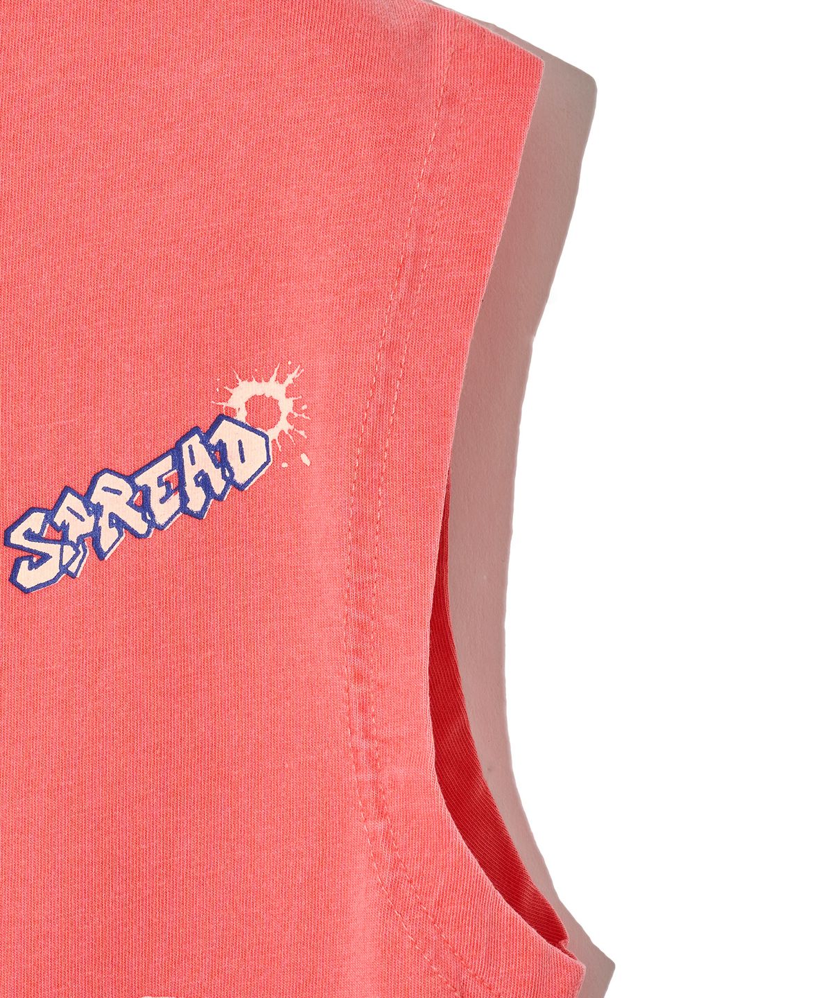 브라운브레스 키즈(BROWNBREATH KIDS) KIDS PIGMENT WASHING SLEEVELESS - PINK